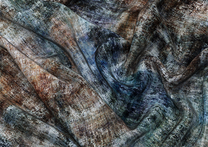 Nebula, Petrol - Motorised Roman Blind - Image 4